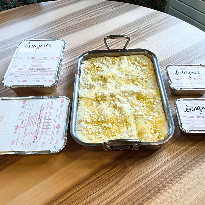Lasagnes maison – recette facile à congeler