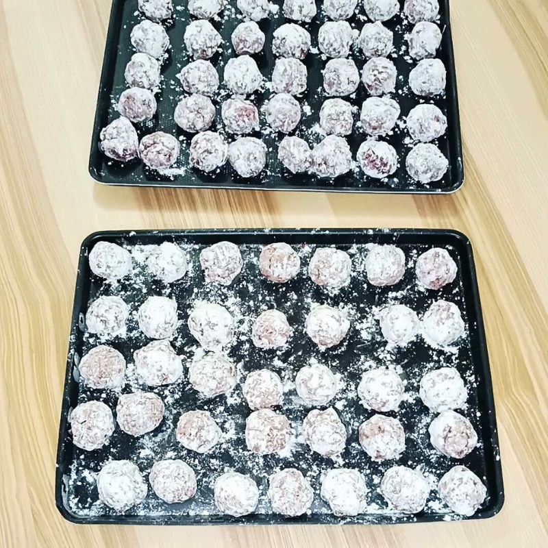 Boulettes de bœuf à congeler