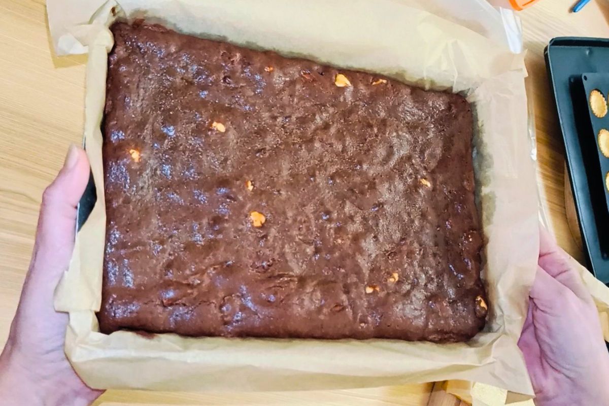 Brownie au chocolat à congeler (moelleux même après décongélation)