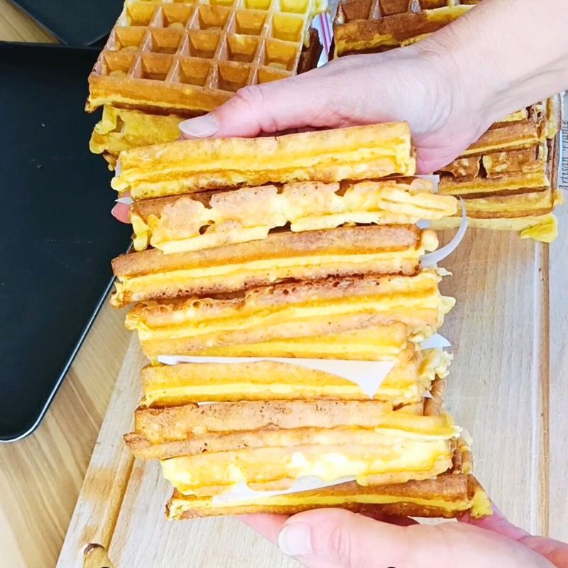 Gaufres maison croustillantes à congeler