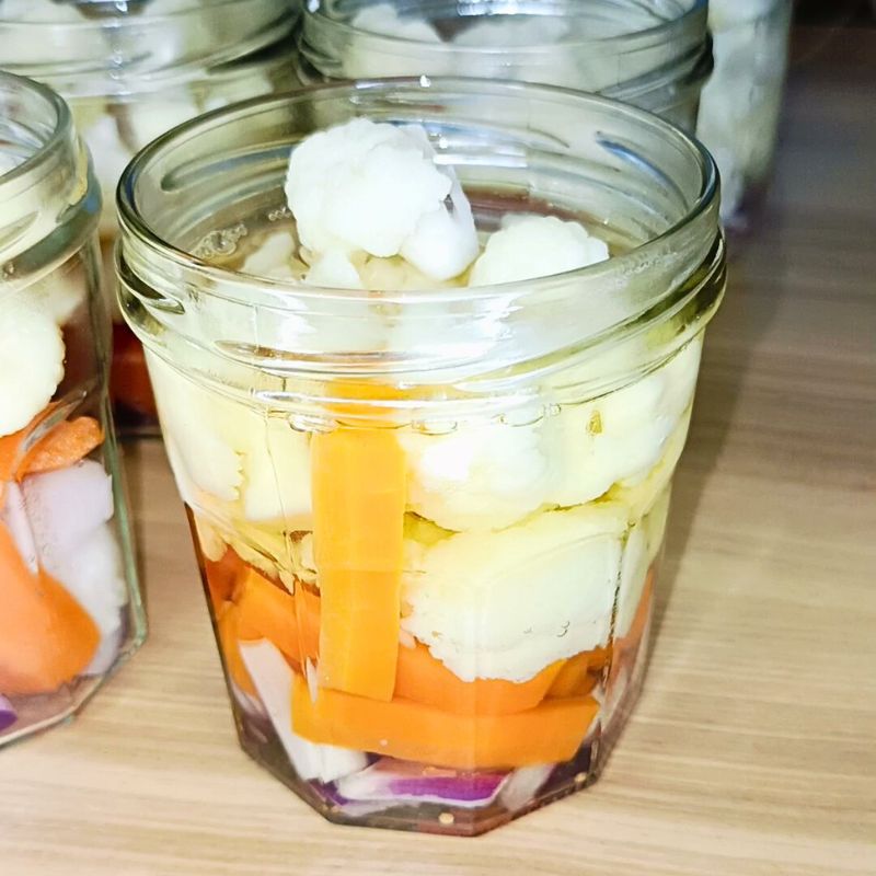 Pickles de légumes maison