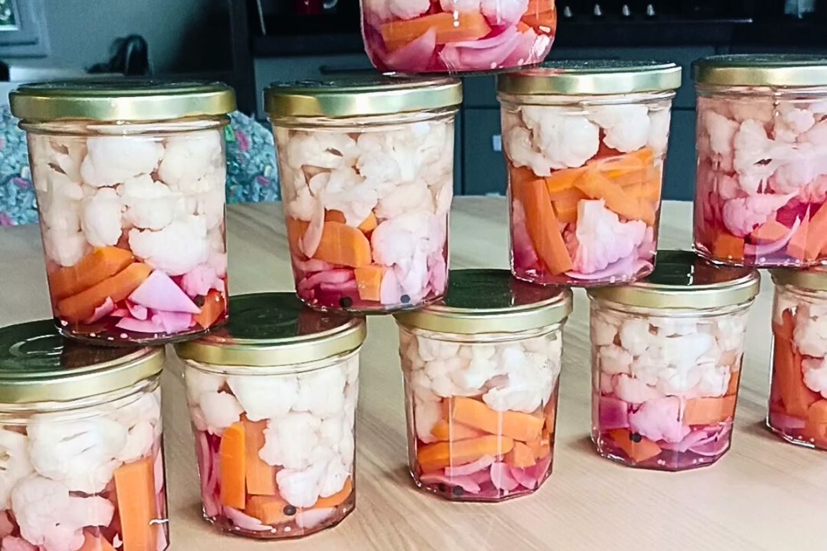 🥒 Pickles de légumes maison en bocaux