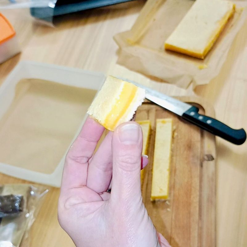 Carrés au citron maison