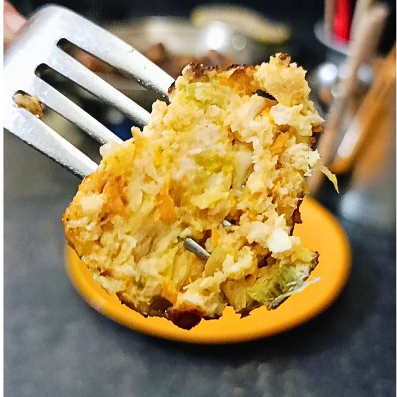 Boulettes de poulet aux légumes