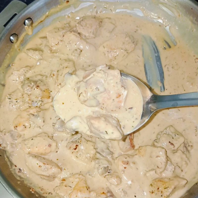 Poulet crème moutarde spécial congélateur (prêt à cuire)