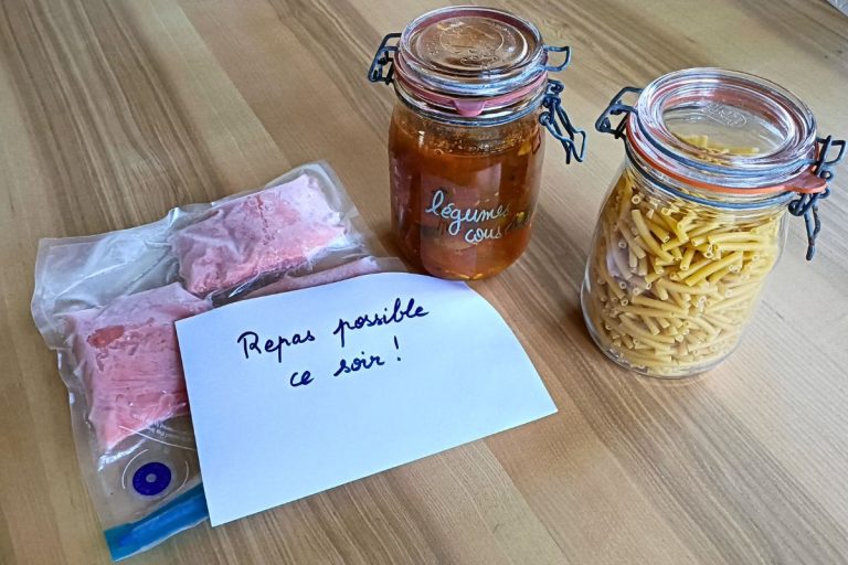 stock minimum vital repas maison bases disponibles pour repas rapide du soir