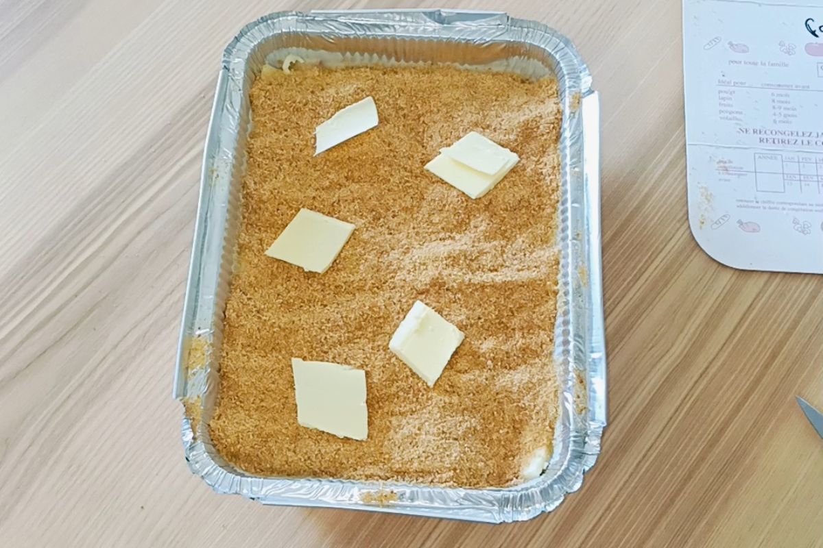 Gratin de poulet façon cordon bleu (à congeler)