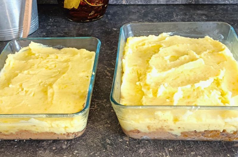 Hachis parmentier à congeler